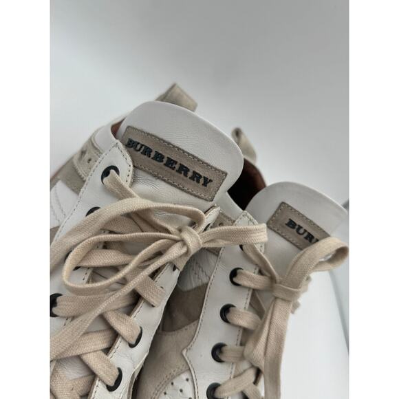 Vintage Burberry leather sneakers size 44 main image 7